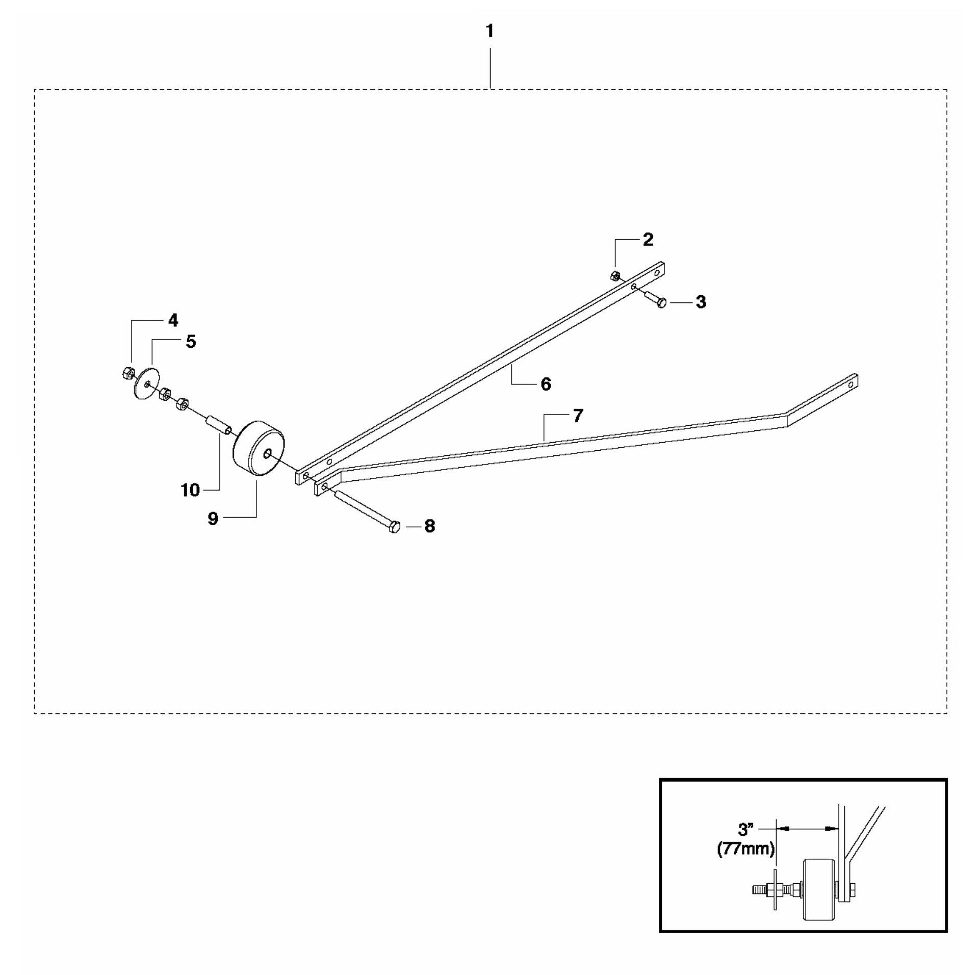 FS413 Pointer-Single Assembly Parts