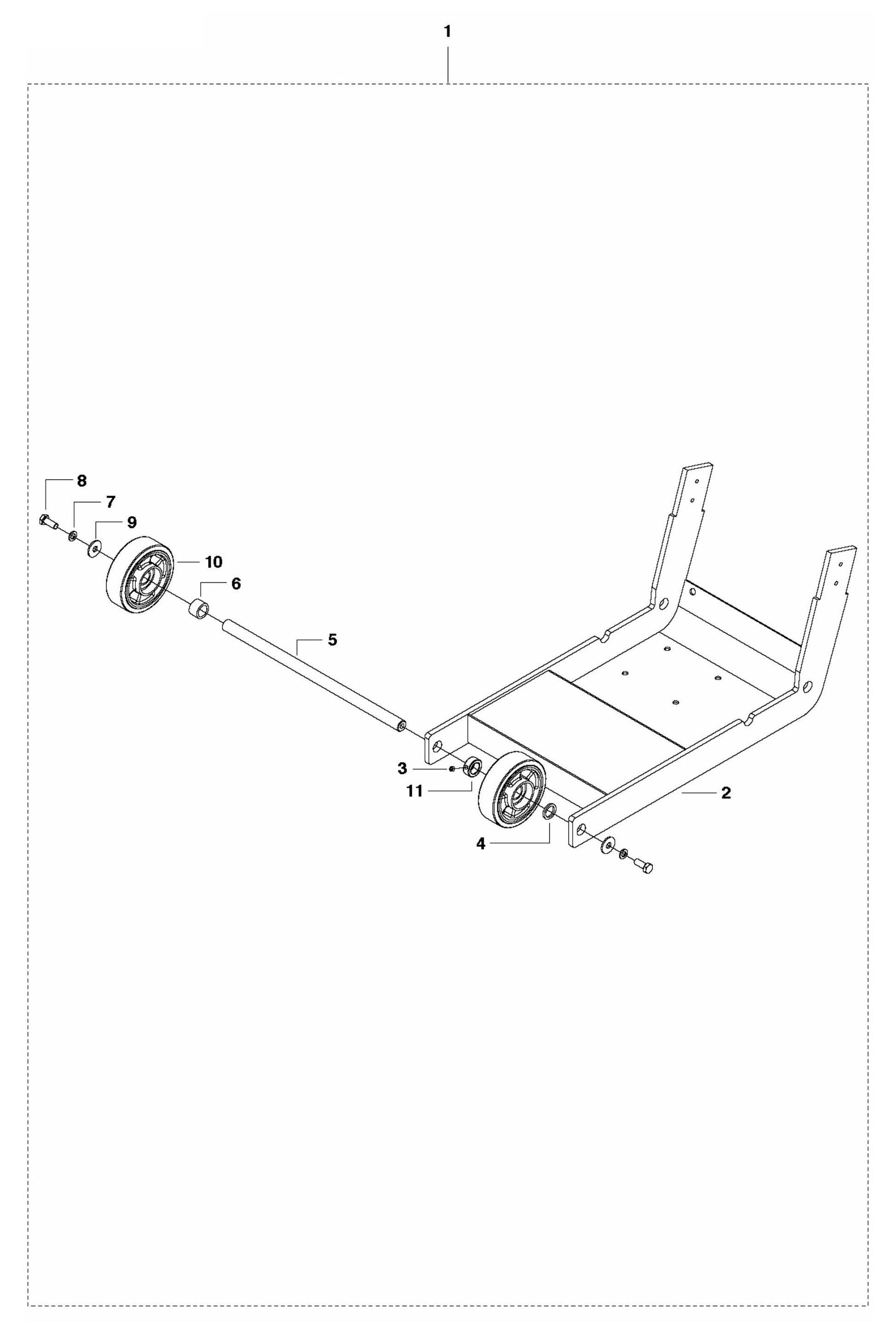 FS524 Lower Framing Assembly Parts
