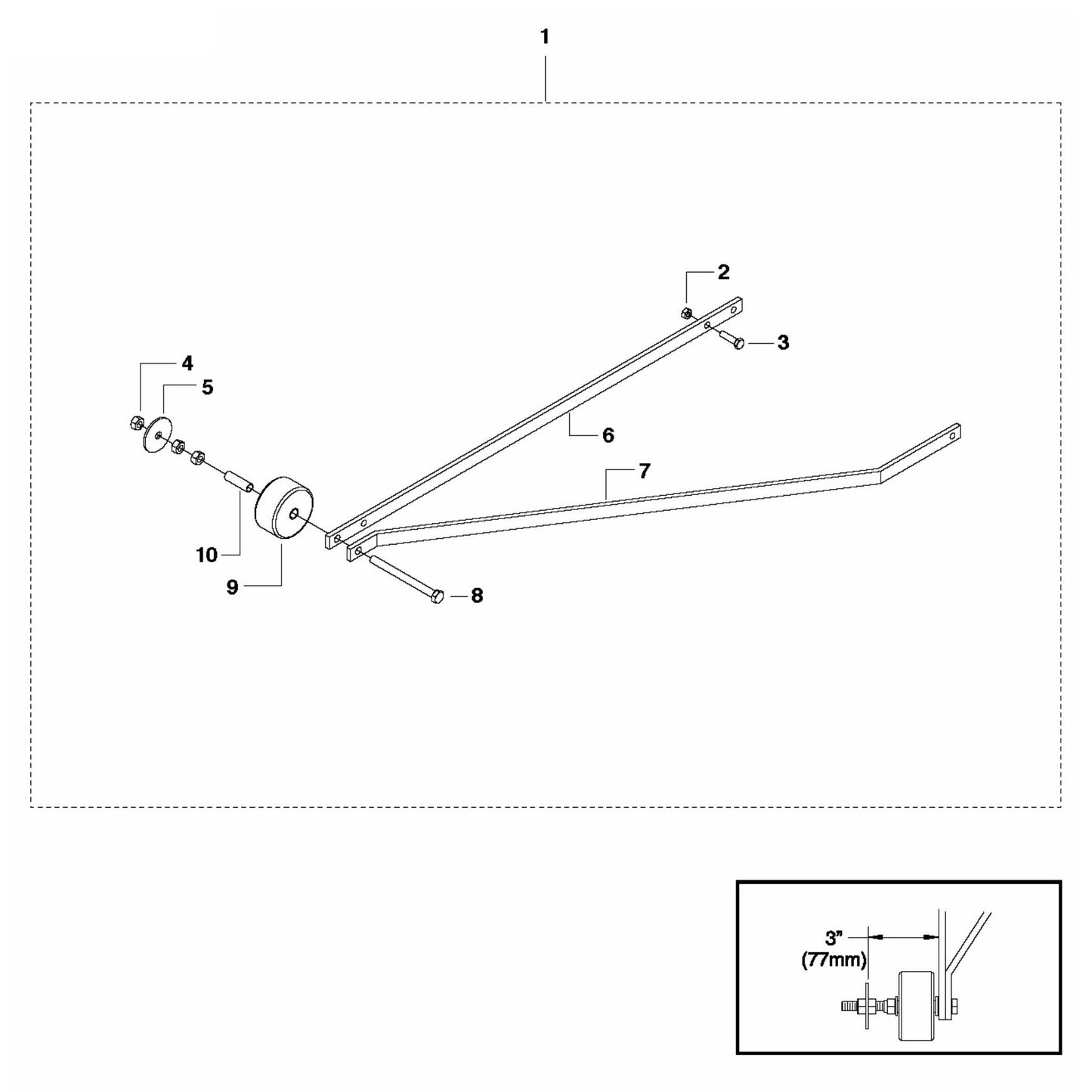 FS524 Pointer-Single Assembly Parts