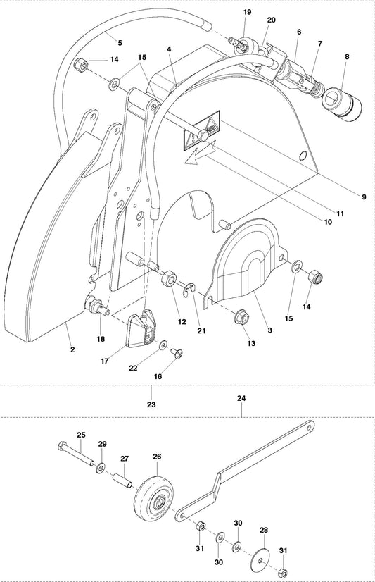FS305 Blade Guard
