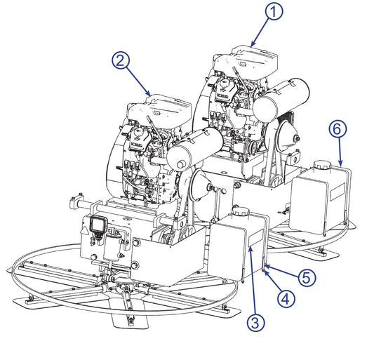 HP205 High Performance Riders Fuel system Assembly Parts by Allen Engineering