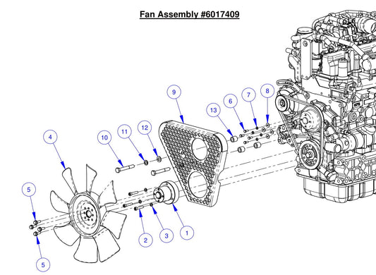 CC7574DK Fan Assembly