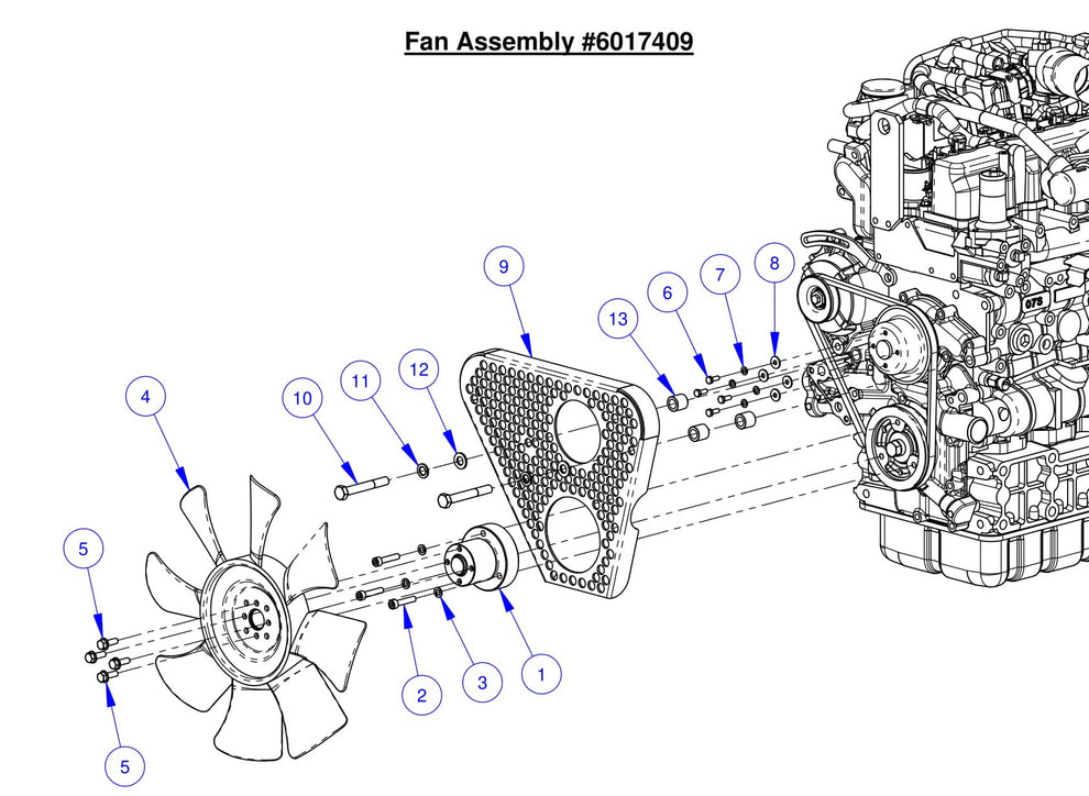 CC7574DK Fan Assembly
