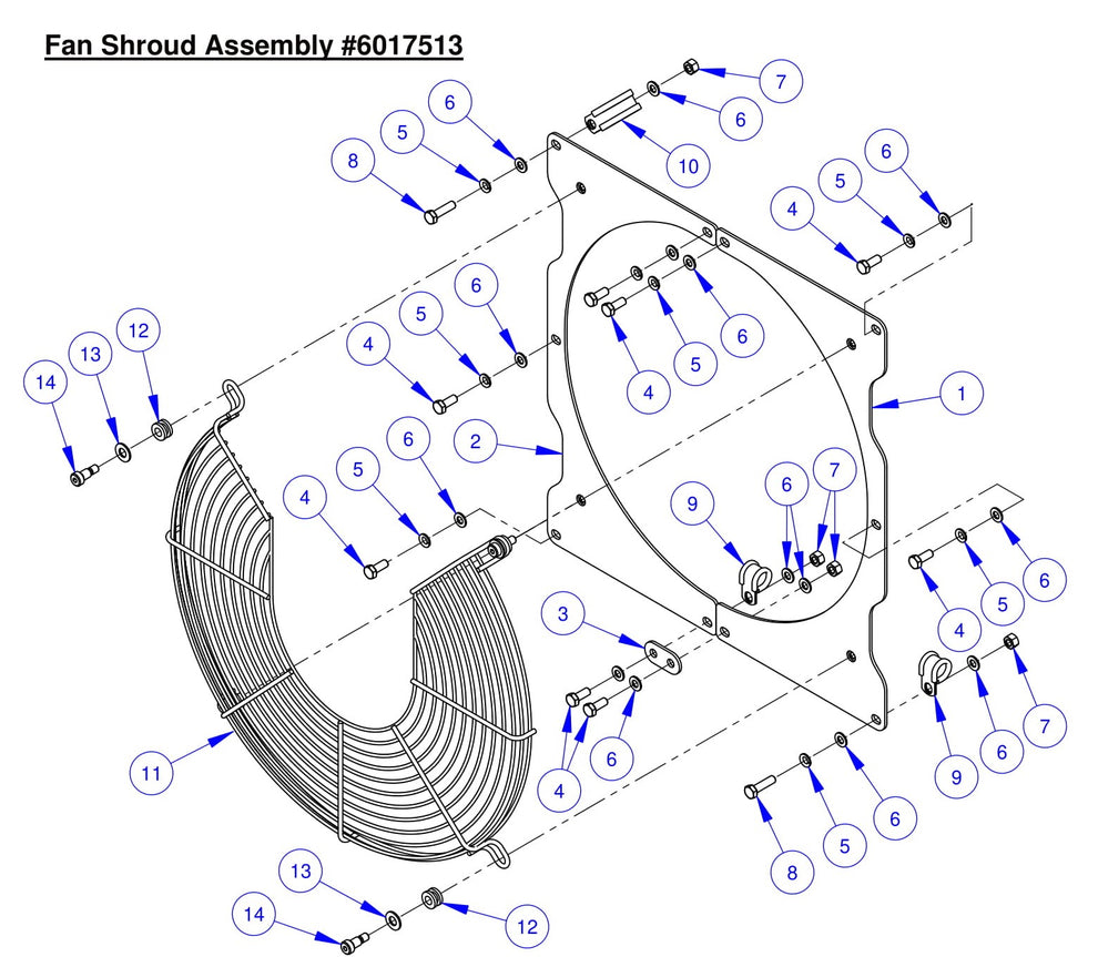 CC7574DK Fan Shroud Assembly