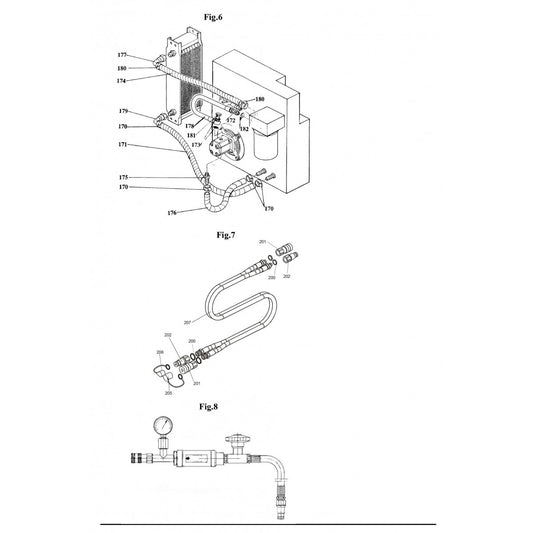 LP 11-30 E, LP 11-40 E FIG (6)(7)&(8)