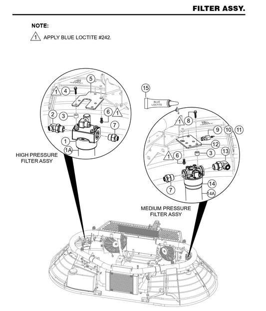 HTX6H Filter Assembly