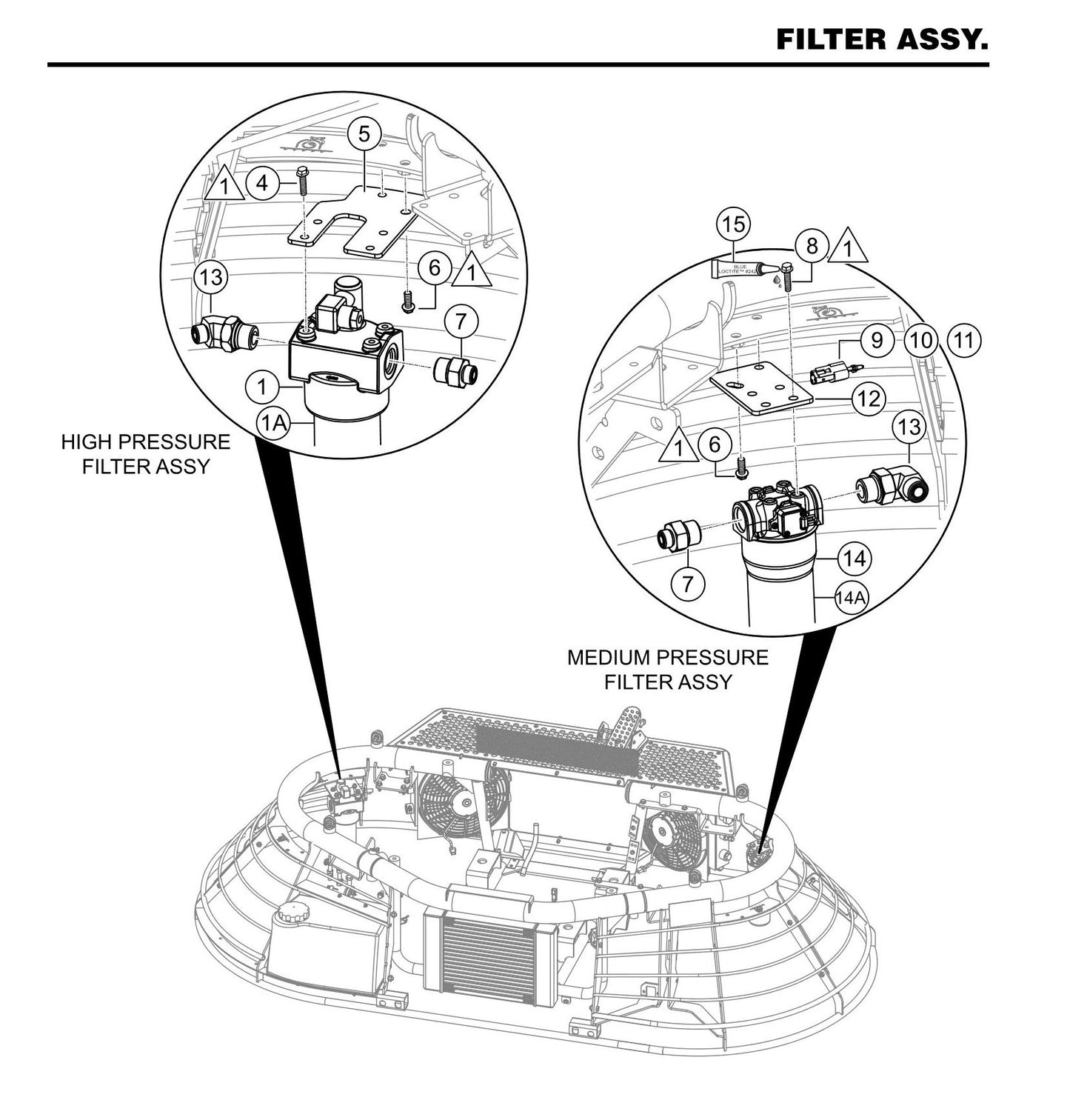 STX6H Filter Assembly