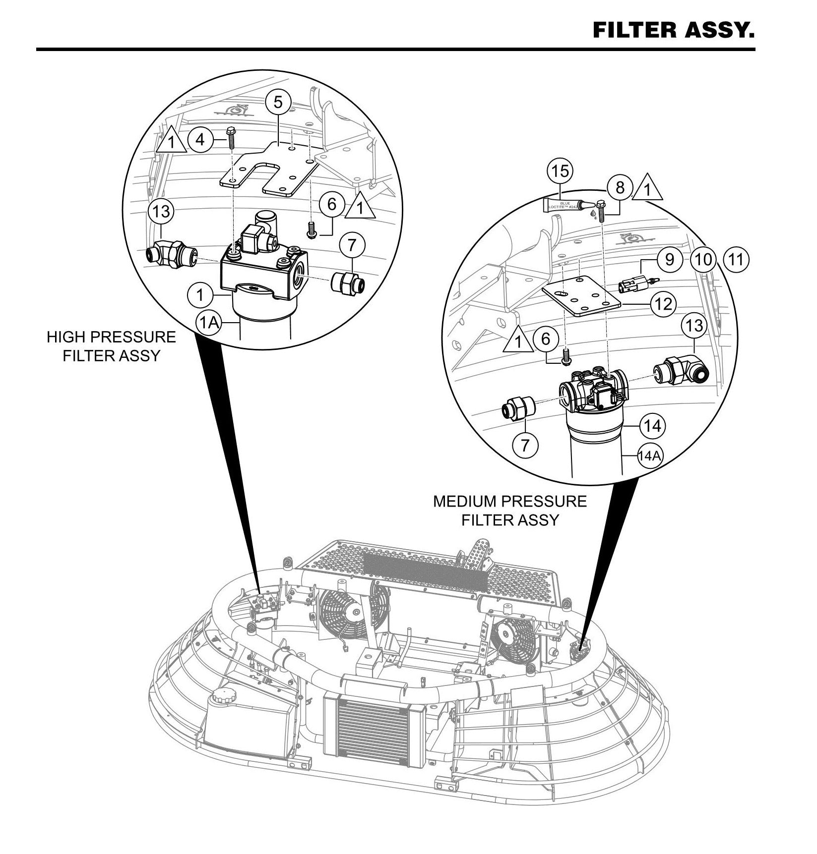 STX6H Filter Assembly