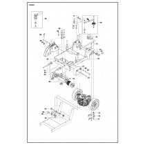 Frame For FS520 By Husqvarna
