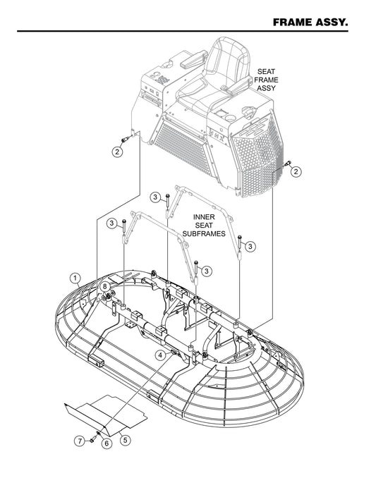HHXDF4 HHXDF5 Frame Assembly