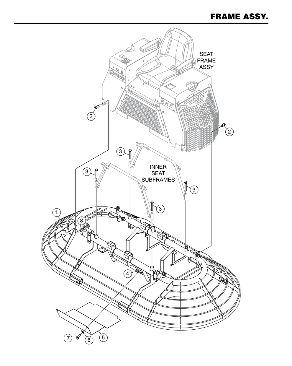 HHXD5 Frame Assembly