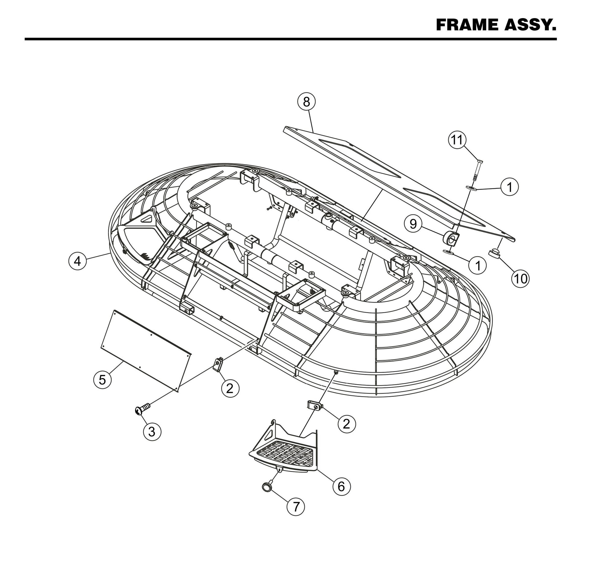 STX55J6-Y6 Frame Assembly