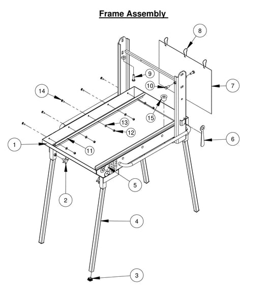 CC500MXL2 Frame Assembly