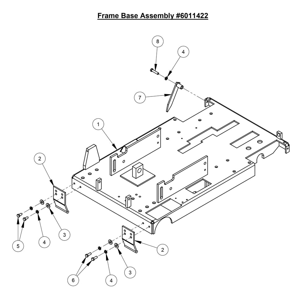 CC3500E (Frame Base Assembly)