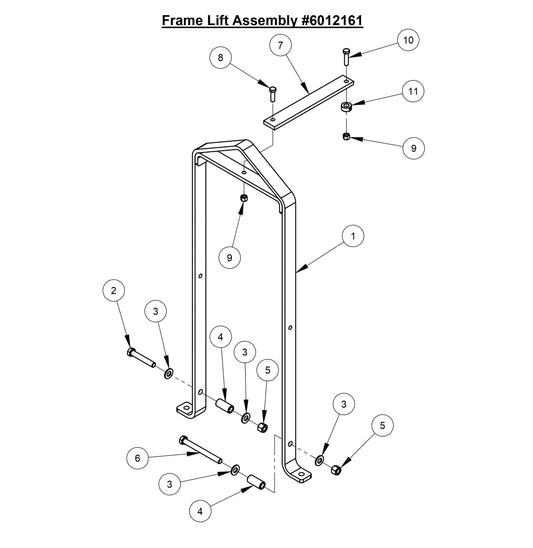 CC3728 Frame Lift Assembly
