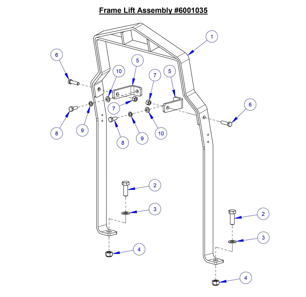 CC5049 Frame Lift Assembly