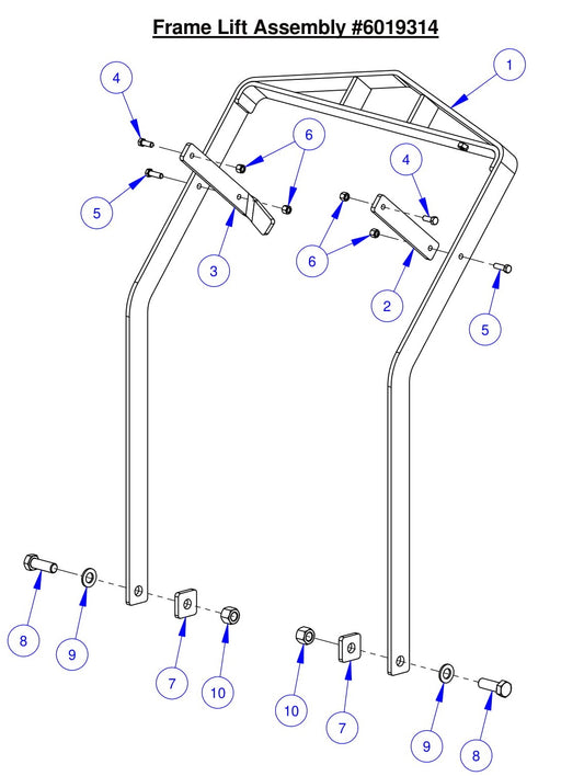 CC6561-3 Frame Lift Assembly 
