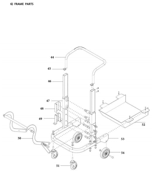 CV353B Frame Parts