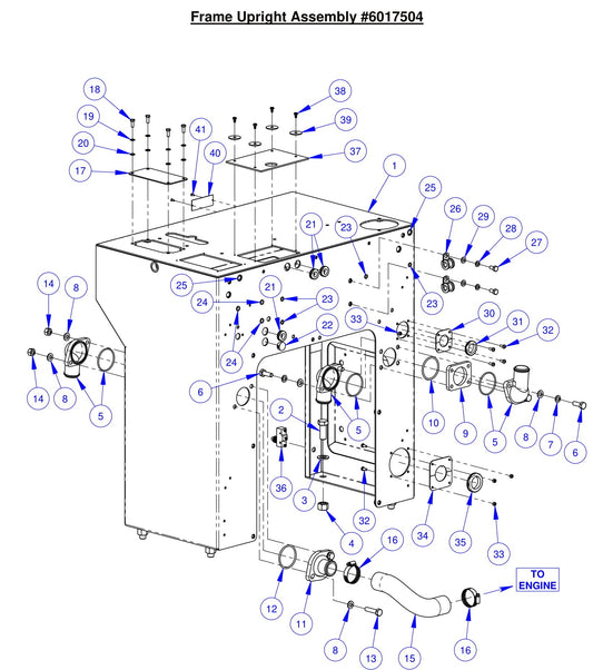 CC7574DK Frame Upright Assembly