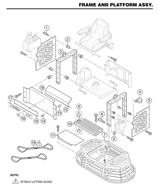 LD6 Frame and Platform Assembly