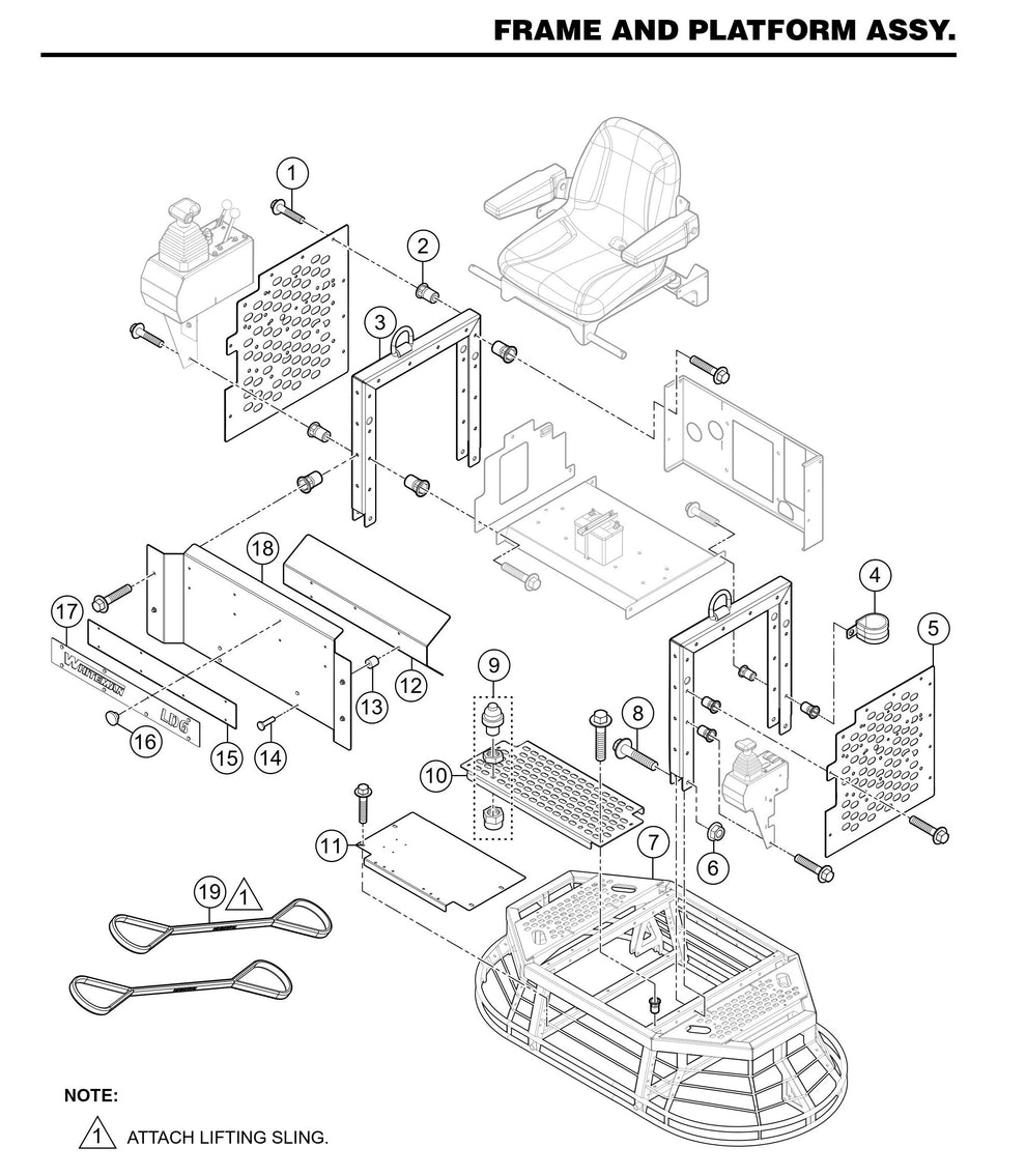 LD6 Frame and Platform Assembly