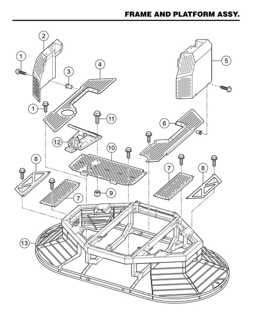 STXDF Frame and Platform Assembly