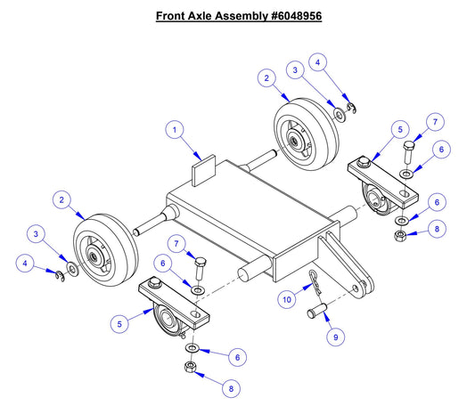 CC1823BVXLP (Front Axle Assembly)