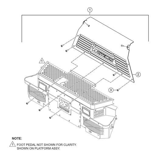 HTX6H Front Panel Assembly