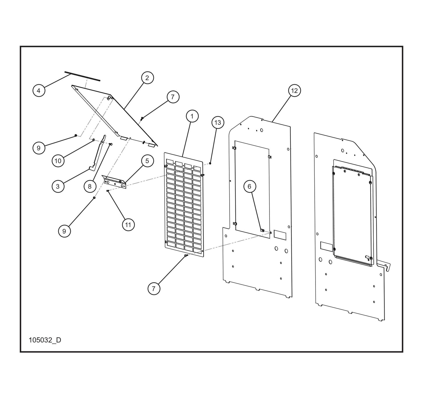 Maxi-Lite-Front Panels with Optional Air Vent Covers Parts By Allmand