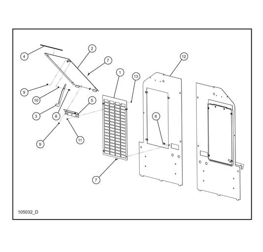 Maxi-Lite-Front Panels with Optional Air Vent Covers Parts By Allmand