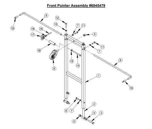 CC4144DXL-3 Front Pointer Assembly