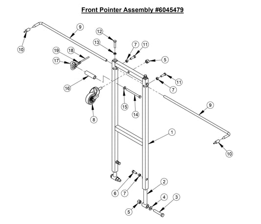 CC4144DXL Front Pointer Assembly