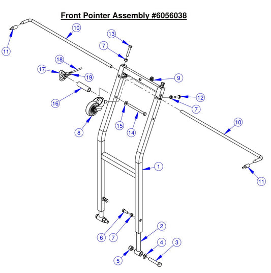 CC5555GK Front Pointer Assembly