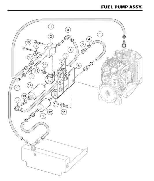 STXDF Fuel Pump Assembly