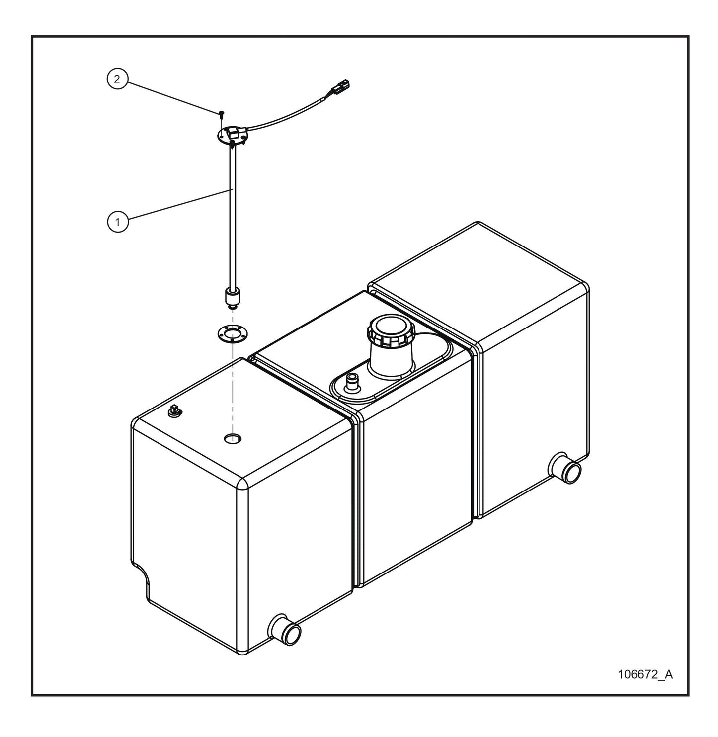 Fuel Sender Parts By Allmand