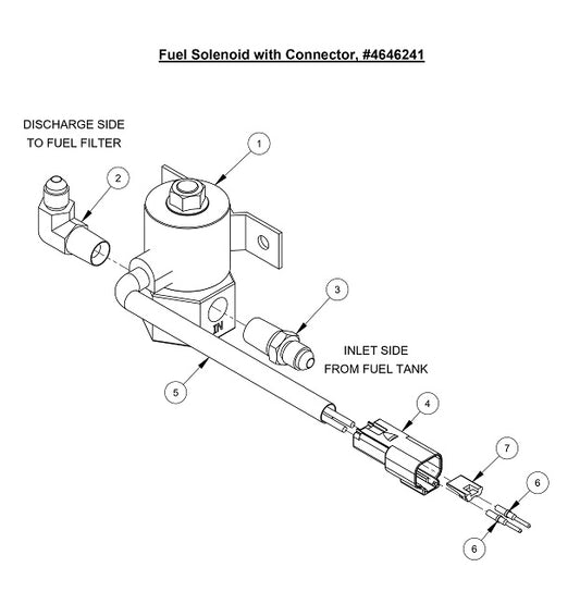 Fuel Solenoid with Connector