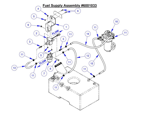 CC5049 Fuel Supply Assembly