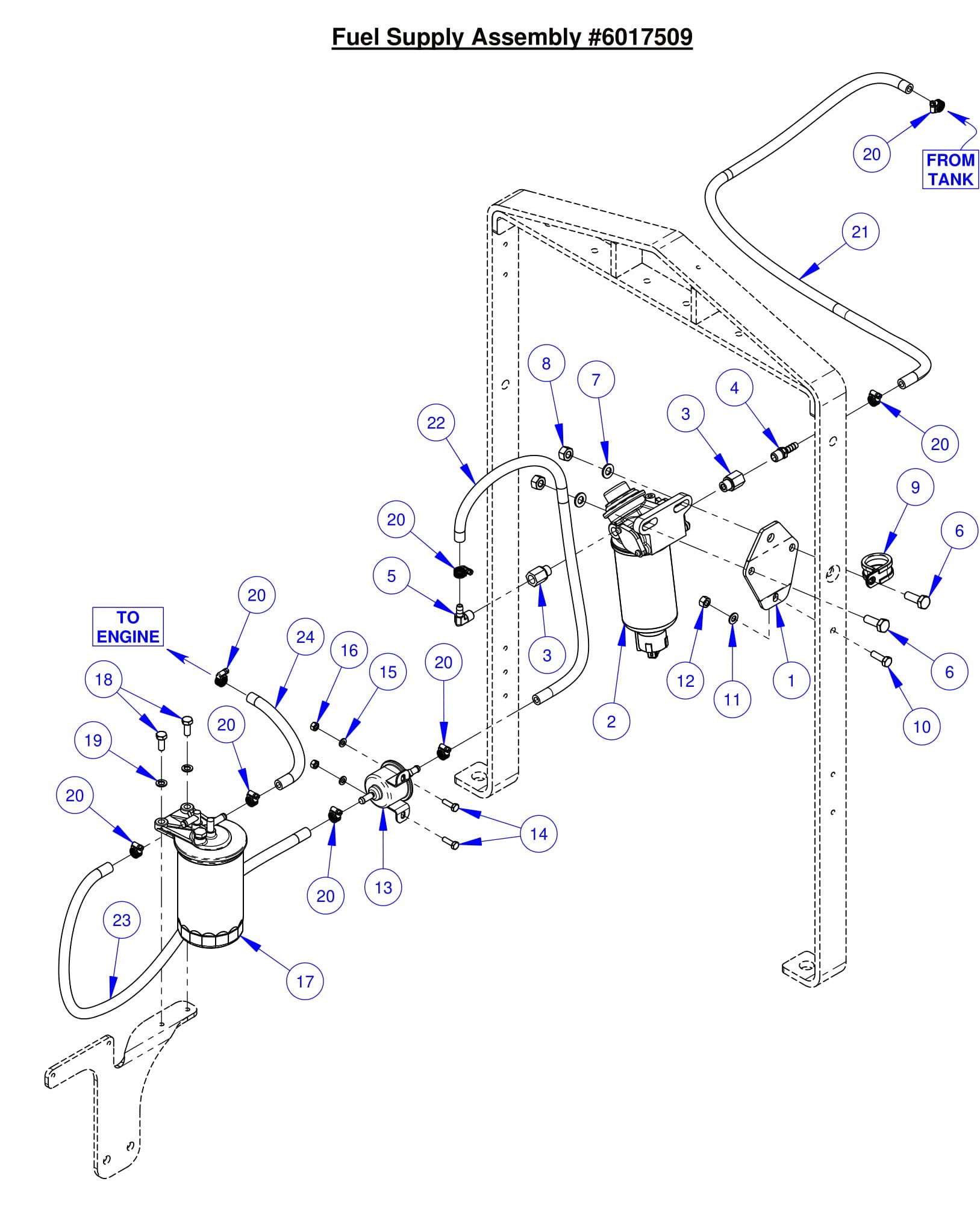 CC7574DK Fuel Supply Assembly