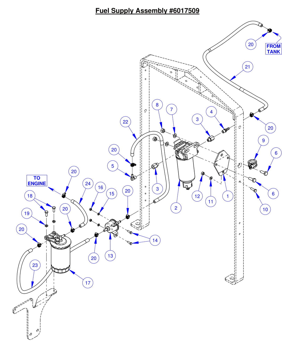 CC7574DK Fuel Supply Assembly