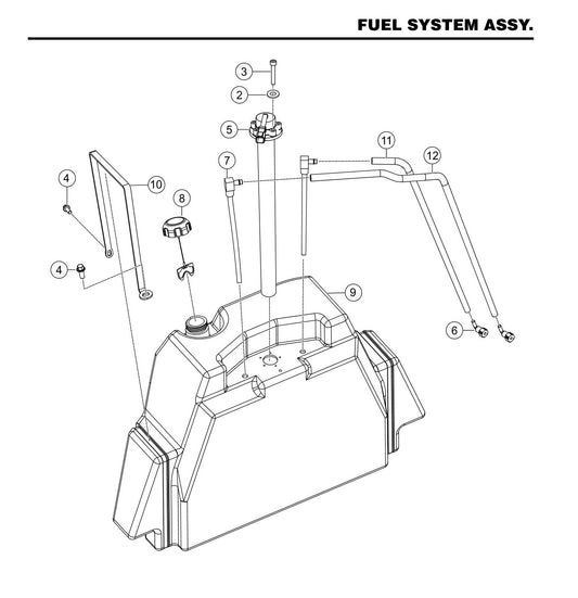 STX6H Fuel System Assembly