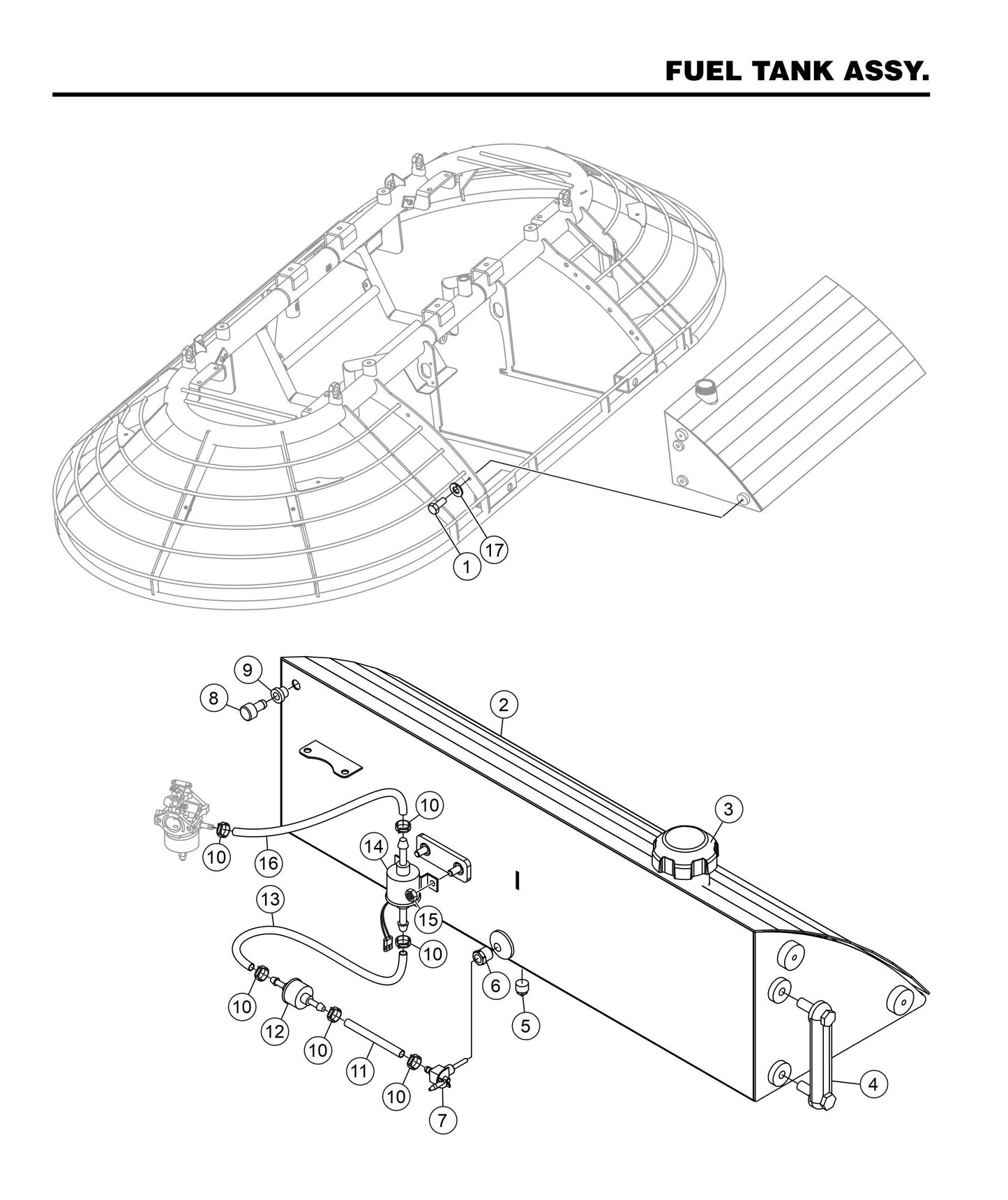 HHXG5 Fuel Tank Assembly