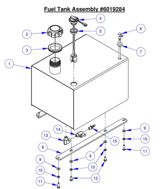 CC6561 Fuel Tank Assembly