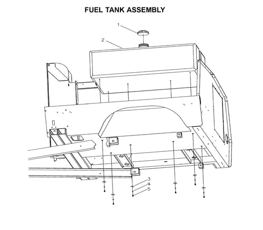 Maxi-Lite Hydraulic Tower-Fuel Tank Assembly Parts By Allmand