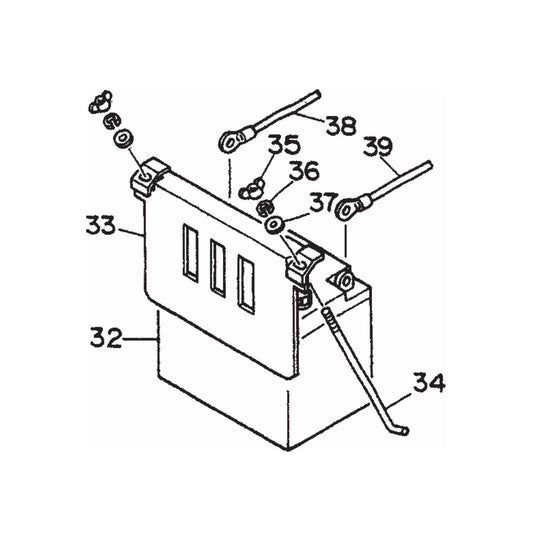 GA6HE GA6HEA Battery Assembly Parts By Multiquip
