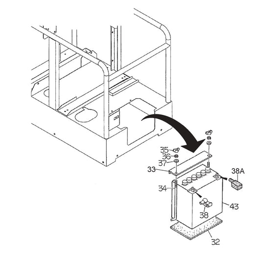 GA97HEA GA9.7HEA — Battery Assembly Parts By Multiquip