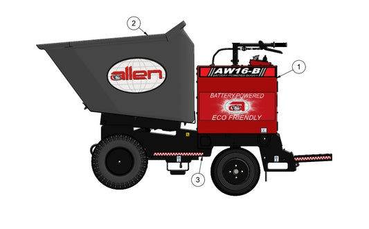 AW16-B General Arrangement Parts By Allen Engineering