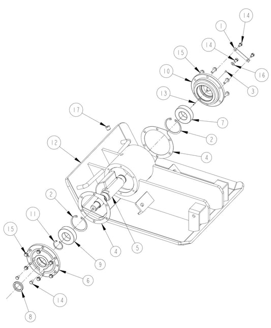 GP4000 Exciter Assembly Parts By MBW