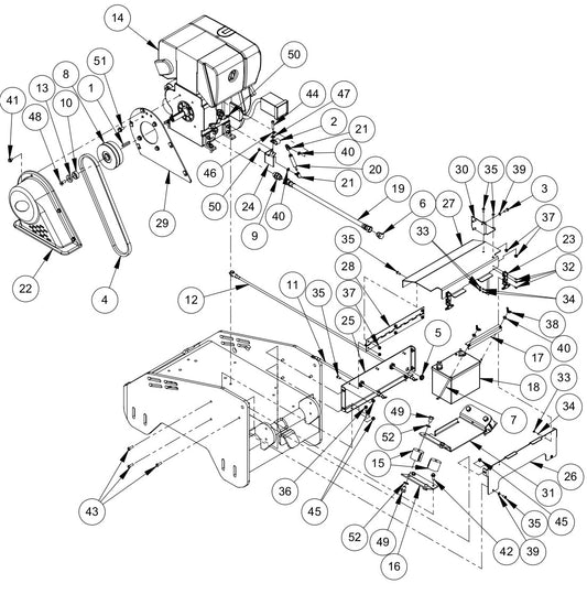 GPR15 Diesel Engine Assembly Parts By MBW