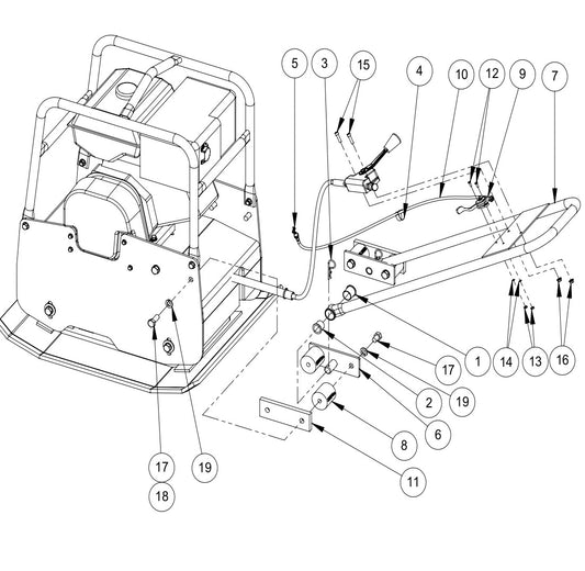 GPR65 Handle Assembly Parts By MBW