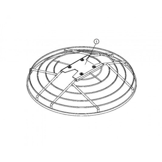 Guard Ring Assembly for HDA Series Trowels by Multiquip Whiteman